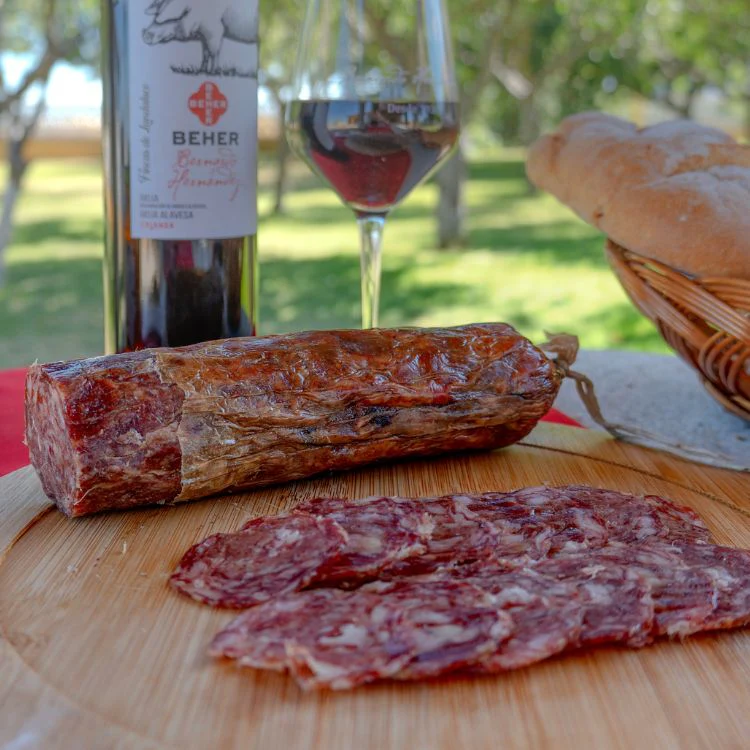 100% Ibérico Acorn-Fed Salchichón (Sausage), Aged 120+ Days , Artisan Family Recipe, Only Natural Ingredients, Free-Range - 1-1.5 lb - Image 5